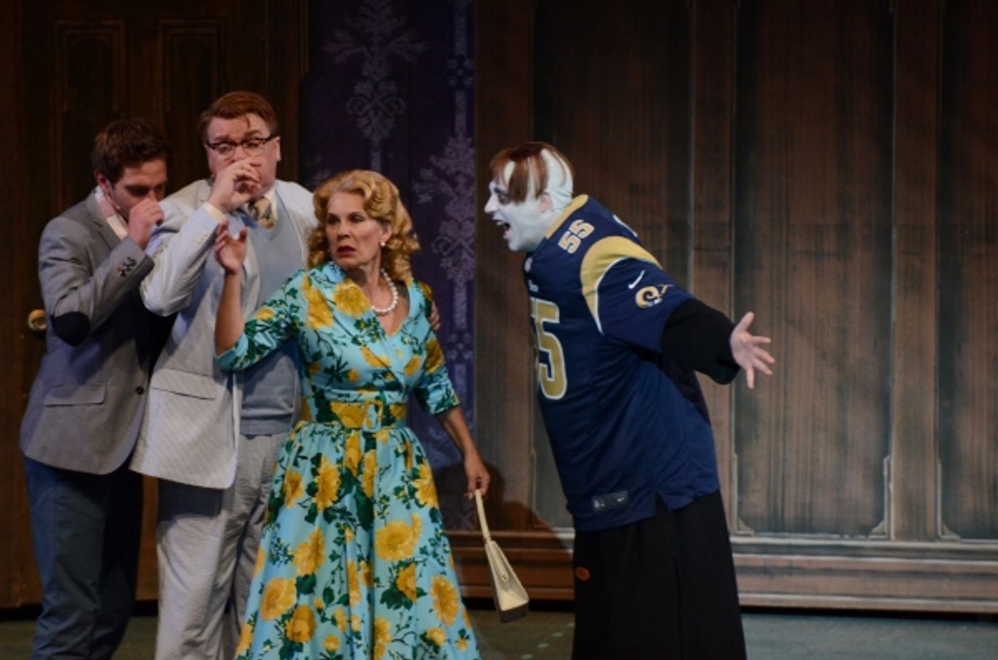 Photo Flash: First Look at Rob McClure, Jenny Powers and More in The Muny's ADDAMS FAMILY  Image