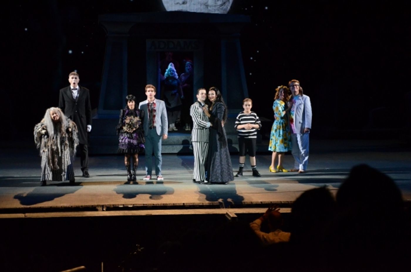 Photo Flash: First Look at Rob McClure, Jenny Powers and More in The Muny's ADDAMS FAMILY  Image