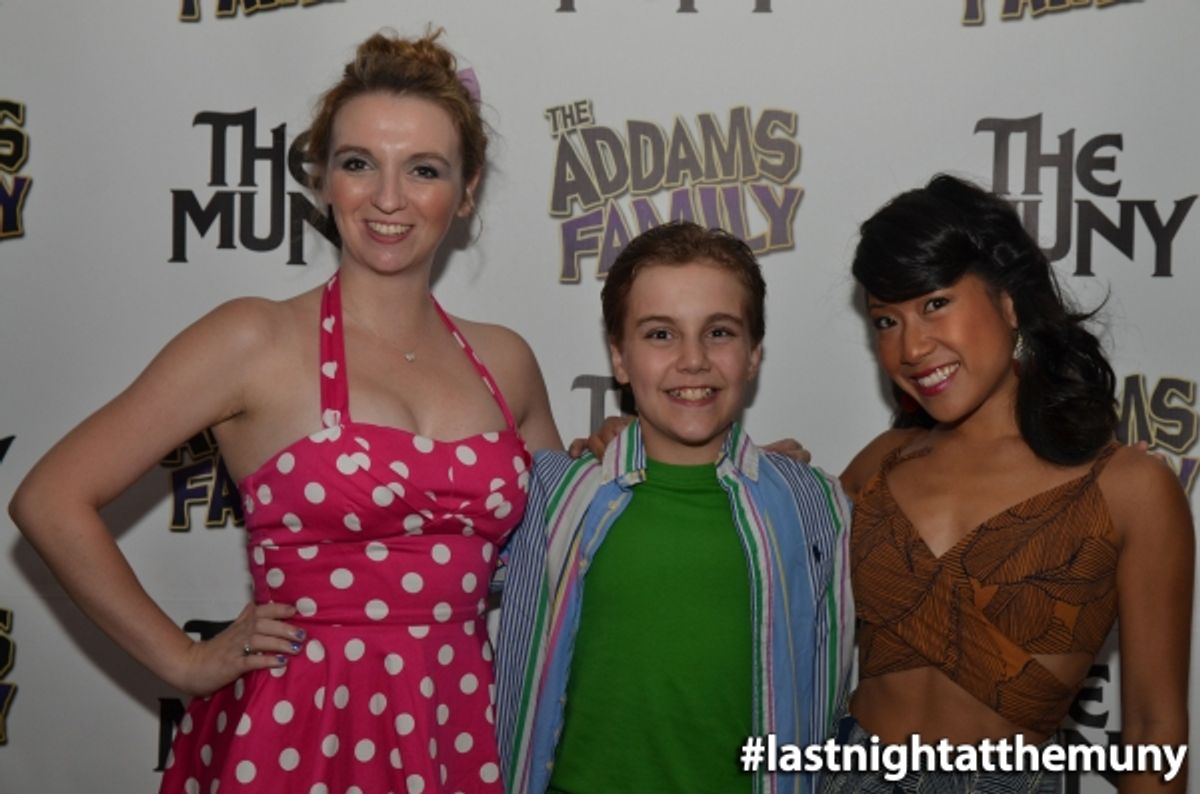 Michael Harp with Castmates at 