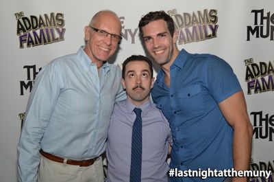 Rob McClure with Castmates Photo