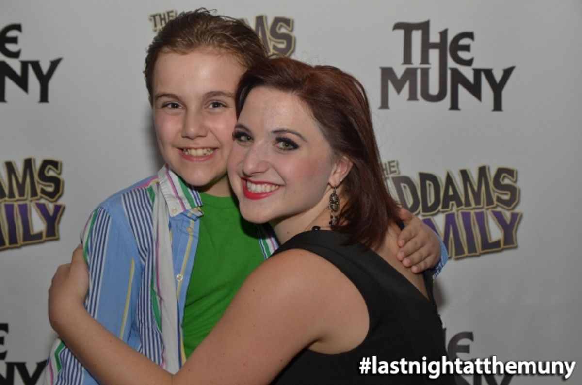 Michael Harp with Castmate at 