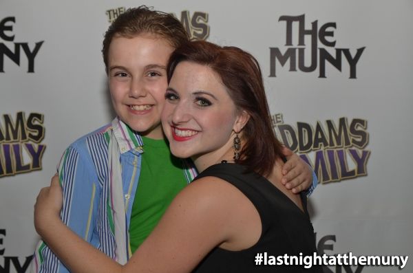 Michael Harp with Castmate Photo