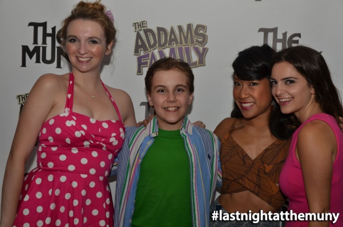 Michael Harp with Castmates at 