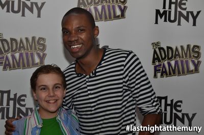 Michael Harp with Castmate Photo