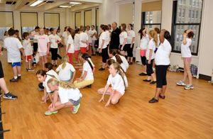 Jonathan Cerullo teaches another class of Camp Broadway Kids @ BroadwayWorld Jonathan Cerullo teaches another class of Camp Broadway Kids Photo
