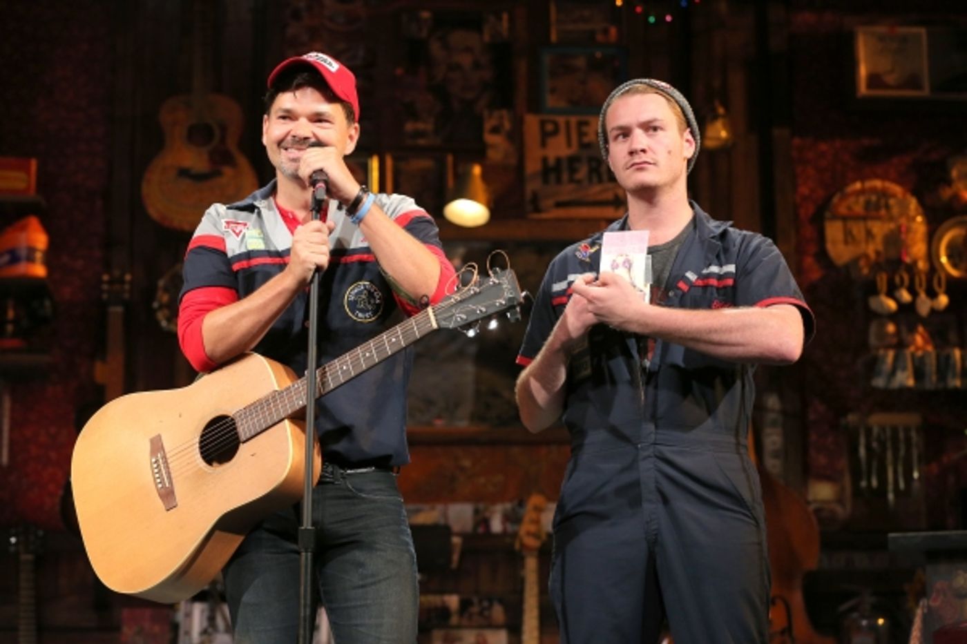 Photo Flash: First Look at Hunter Foster, Katie Thompson, Mamie Parris & More in Encores! PUMP BOYS AND DINETTES!  Image