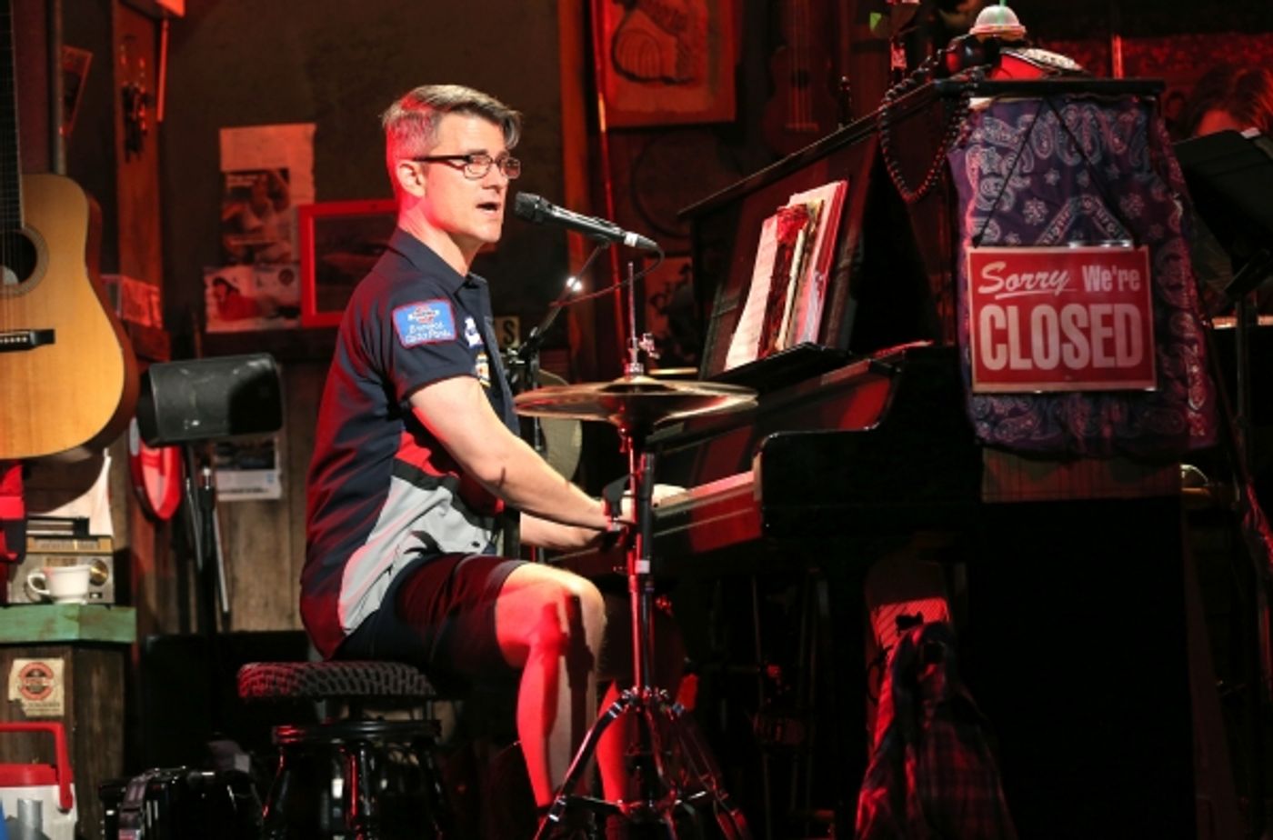 Photo Flash: First Look at Hunter Foster, Katie Thompson, Mamie Parris & More in Encores! PUMP BOYS AND DINETTES!  Image