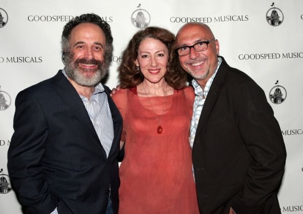 Adam Heller, Lori Wilner and Rob Ruggiero Photo