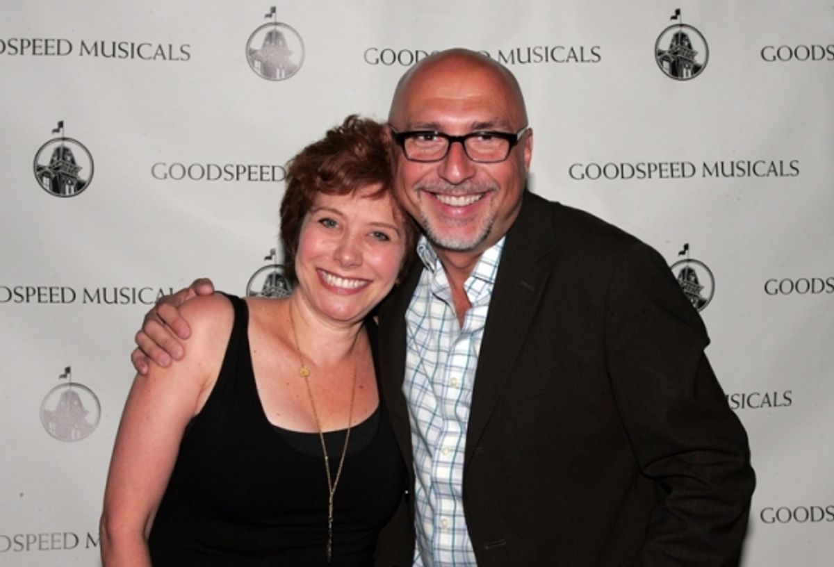 Cheryl Stern with director Rob Ruggiero at 