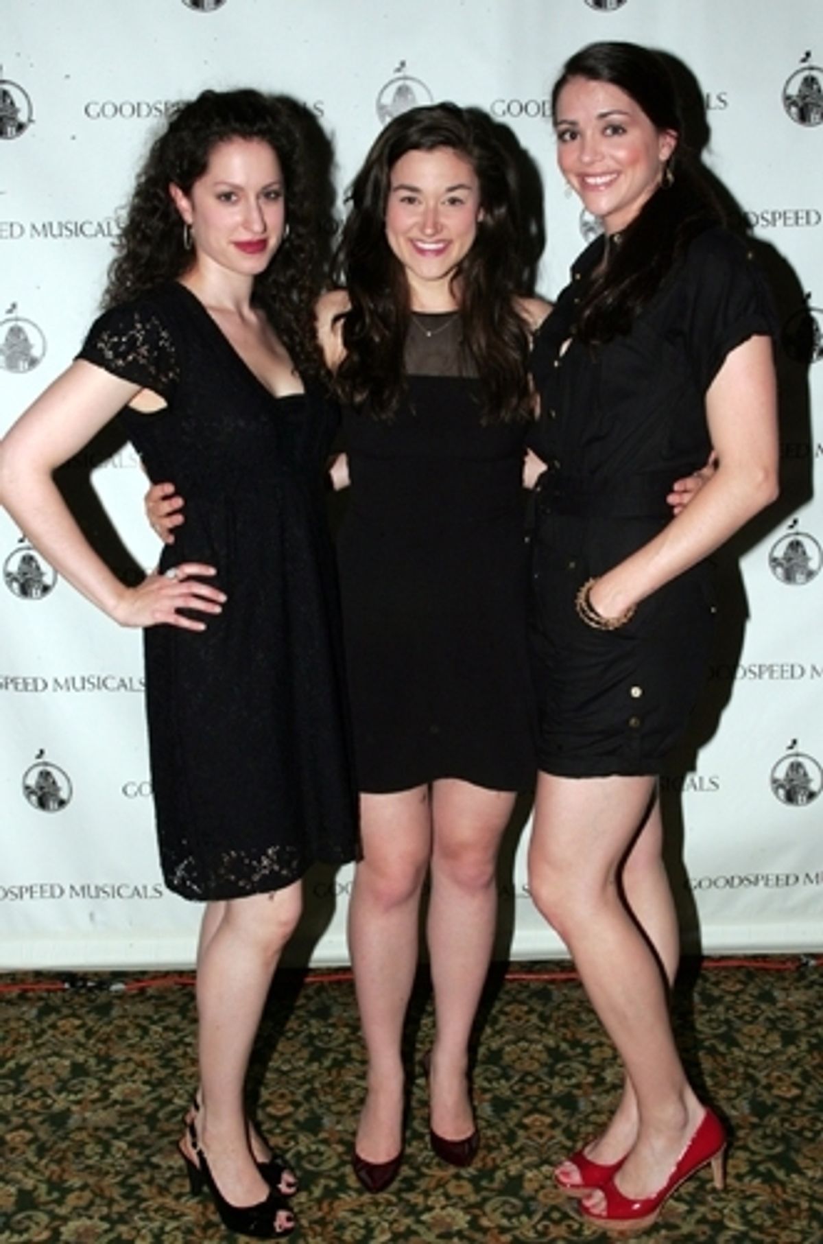 Barrie Kreinik, Jen Brissman, and Elizabeth DeRosa at 