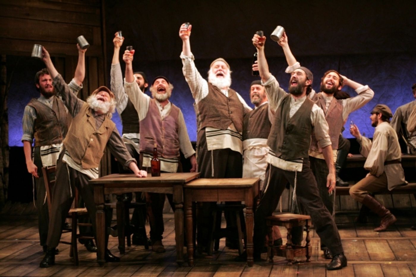 Photo Flash: First Look at Adam Heller, David Perlman, Elizabeth DeRosa & More in Goodspeed's 50th Anniversary Production of FIDDLER ON THE ROOF  Image