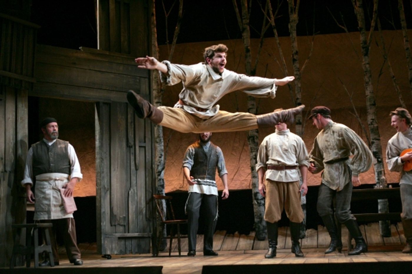 Photo Flash: First Look at Adam Heller, David Perlman, Elizabeth DeRosa & More in Goodspeed's 50th Anniversary Production of FIDDLER ON THE ROOF  Image