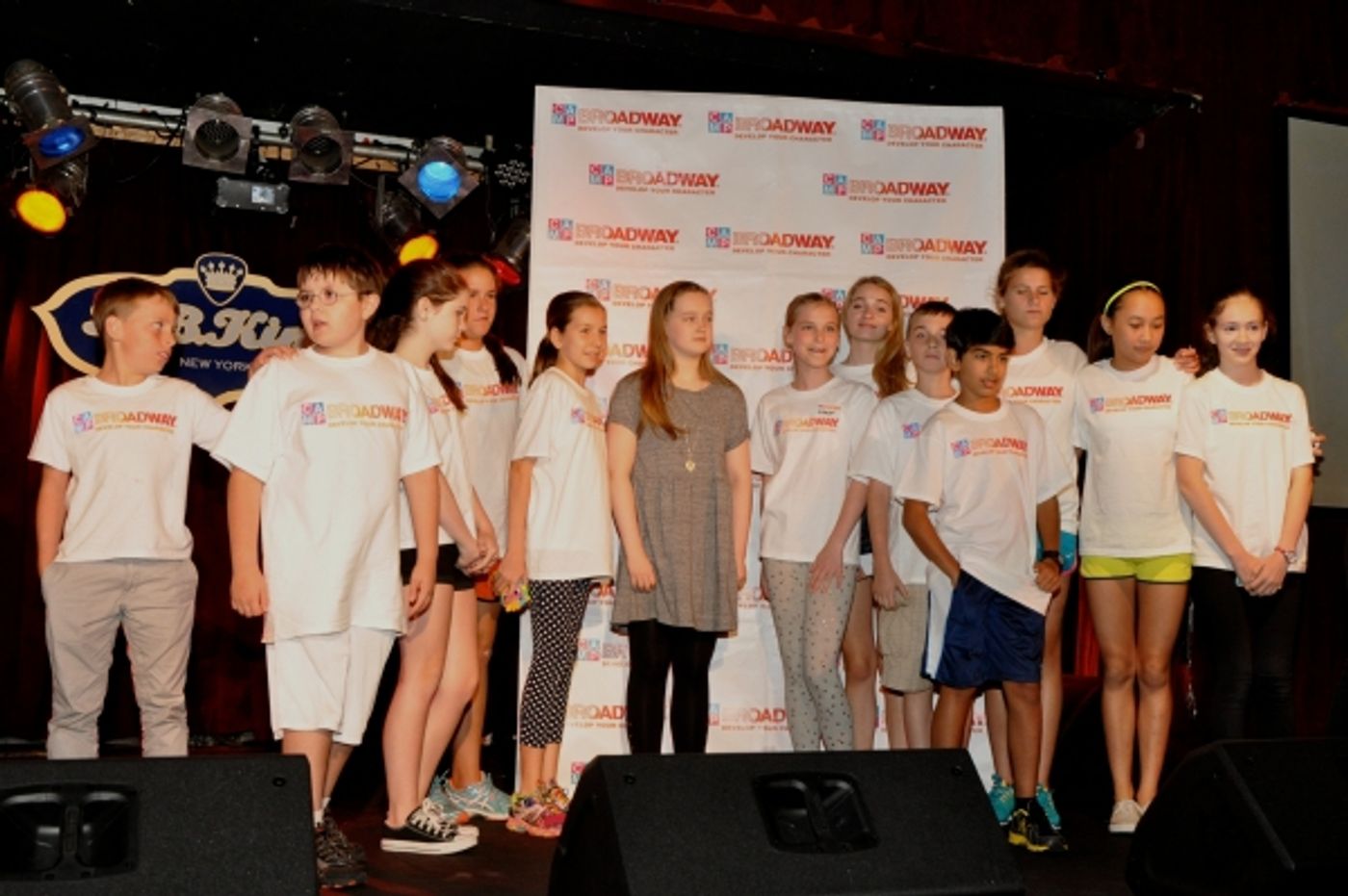 Photo Coverage: VIOLET's Emma Howard Meets with Camp Broadway Kids  Image