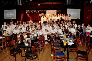 Emma Howard and Jonathan Cerullo and all the students @ BroadwayWorld Emma Howard and Jonathan Cerullo and all the students Photo