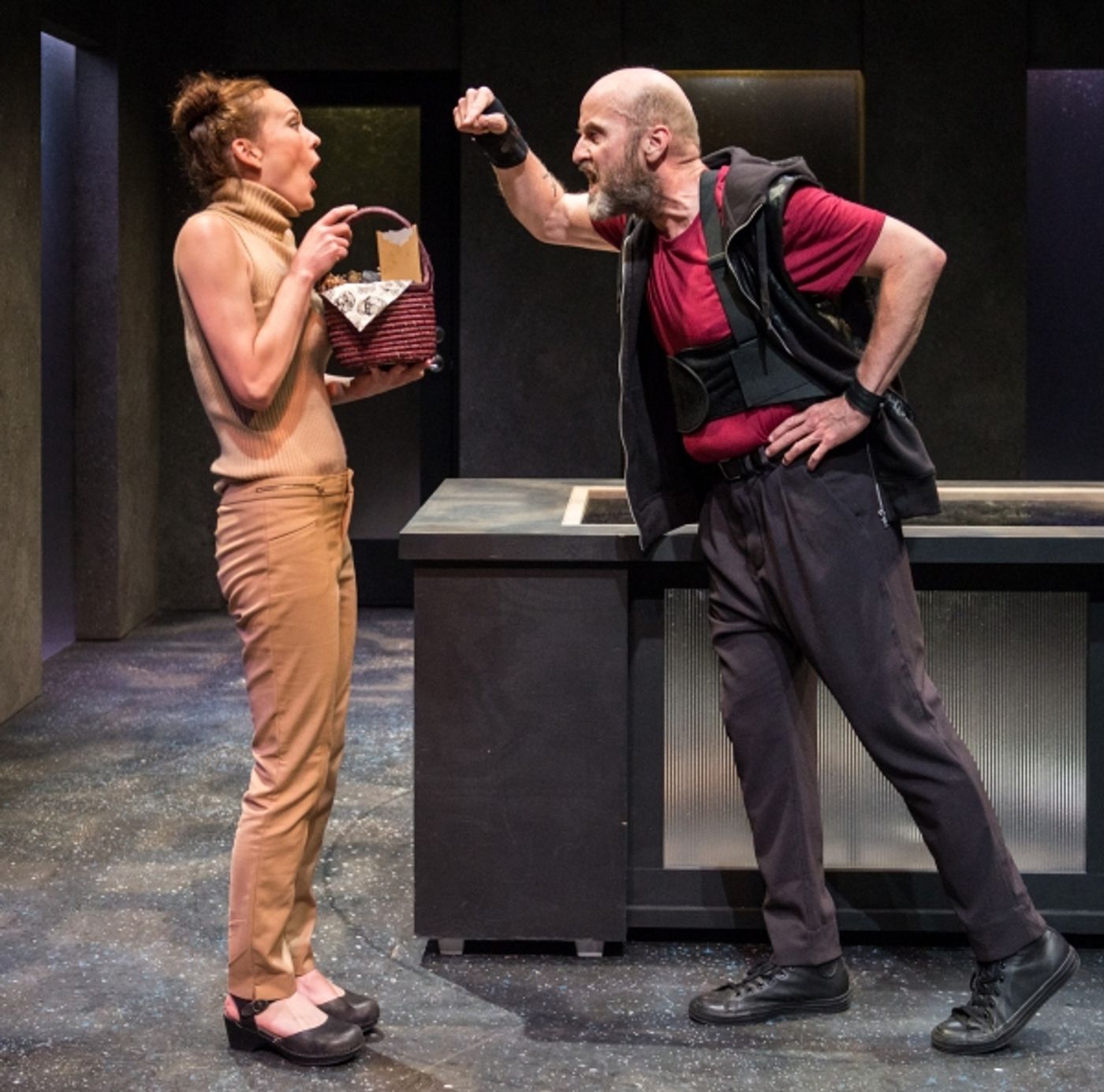 Photo Flash: New Production Shots for The Amoralists' ENTER AT FOREST LAWN  Image