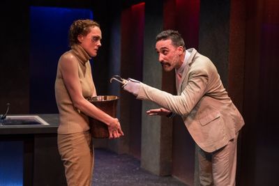 Sarah Lemp as Jessica and Matthew Pilieci as Clinton Smiles Photo