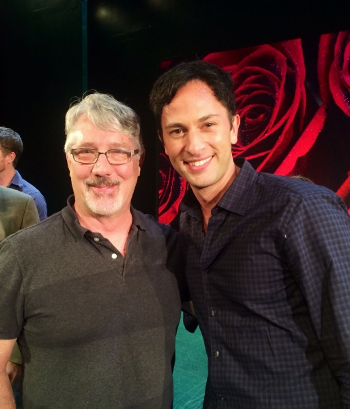 Michael Rupert and Kyle Barisich (Marvin) at 