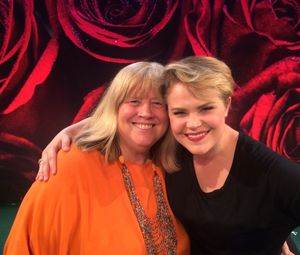 Heather MacRae and Jane Bruce (Dr. Charlotte) Photo