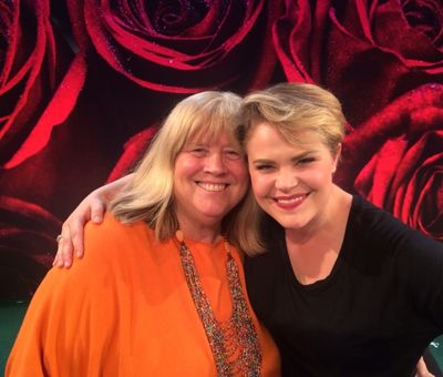 Heather MacRae and Jane Bruce (Dr. Charlotte) Photo