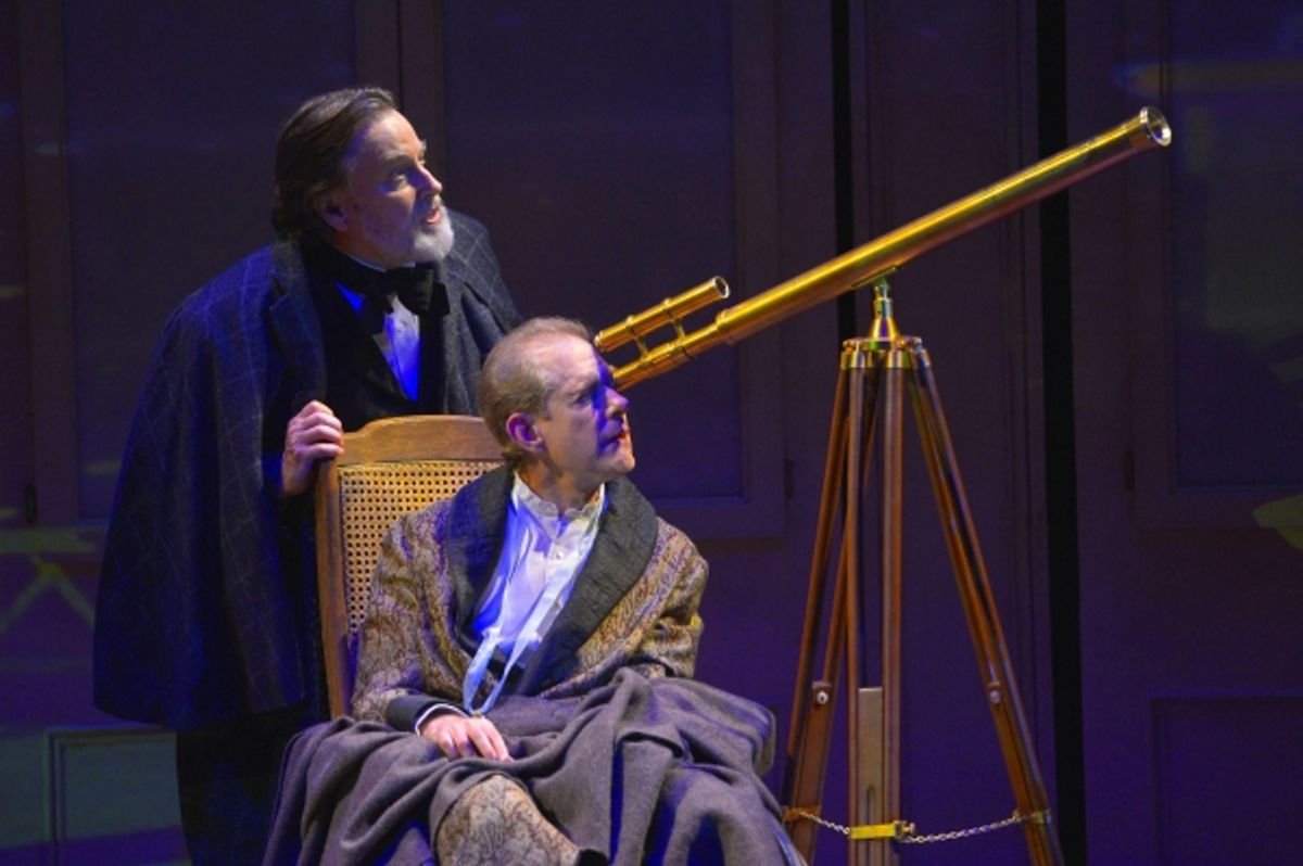 Richmond Hoxie (left) and William Youmans at 