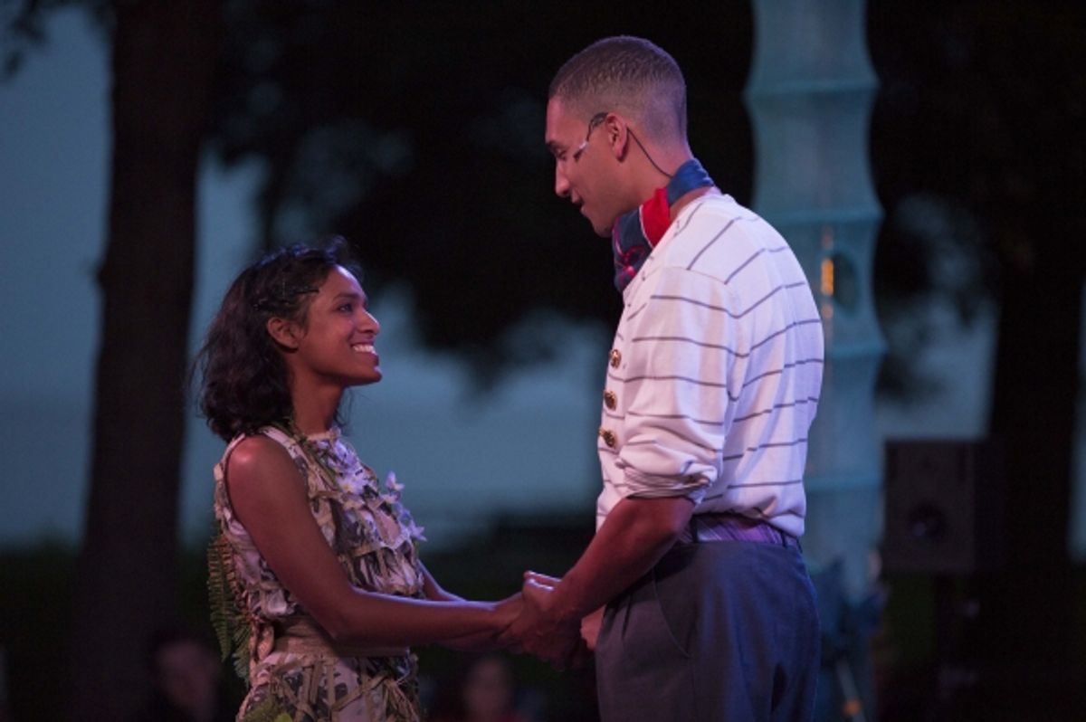 Miriam Fernandes and Kaleb Alexander at 