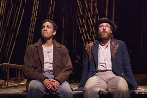 Ben Steinfeld as Baker and Paul L. Coffey as Mysterious Man @ BroadwayWorld Ben Steinfeld as Baker and Paul L. Coffey as Mysterious Man Photo