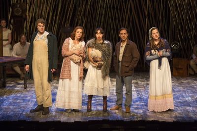 Patrick Mulryan as Jack, Jessie Austrian as Baker''s Wife, Emily Young as Little Red  Photo