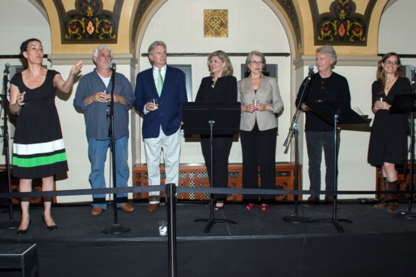 Photo Coverage: Casts Unite! Encores! PUMP BOYS AND DINETTES Company Celebrates Opening Night with Original Cast Members  Image