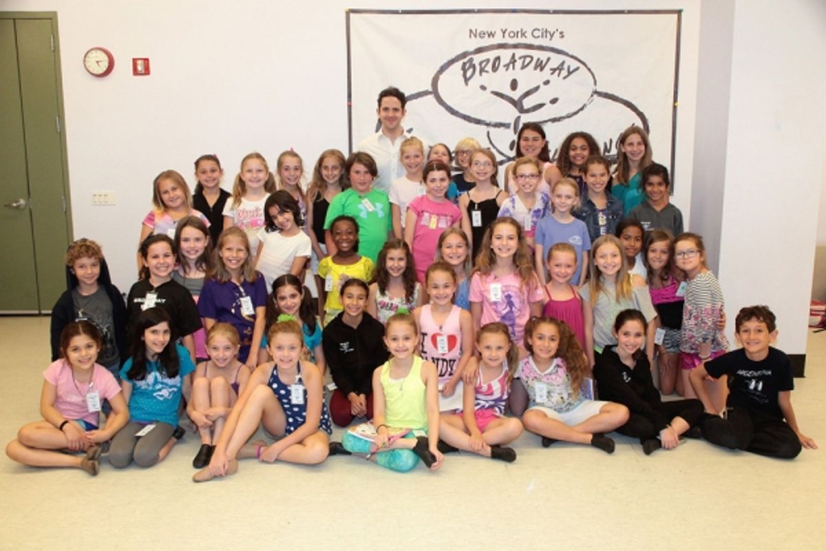 Santino Fontana & Students at 