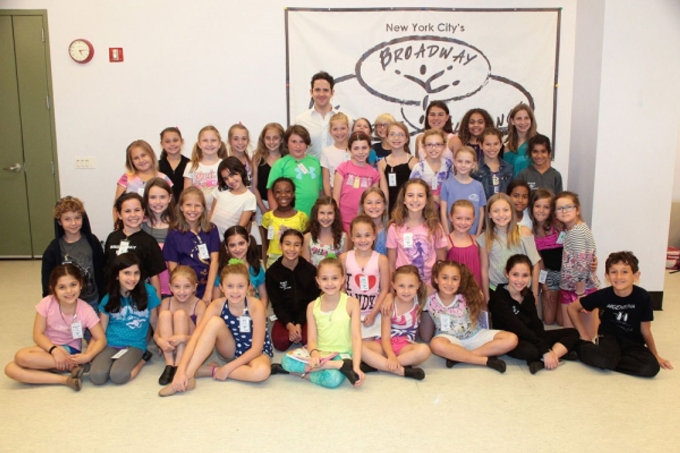 Photo Flash: Tony Nominee Santino Fontana Visits Broadway Artists Alliance  Image