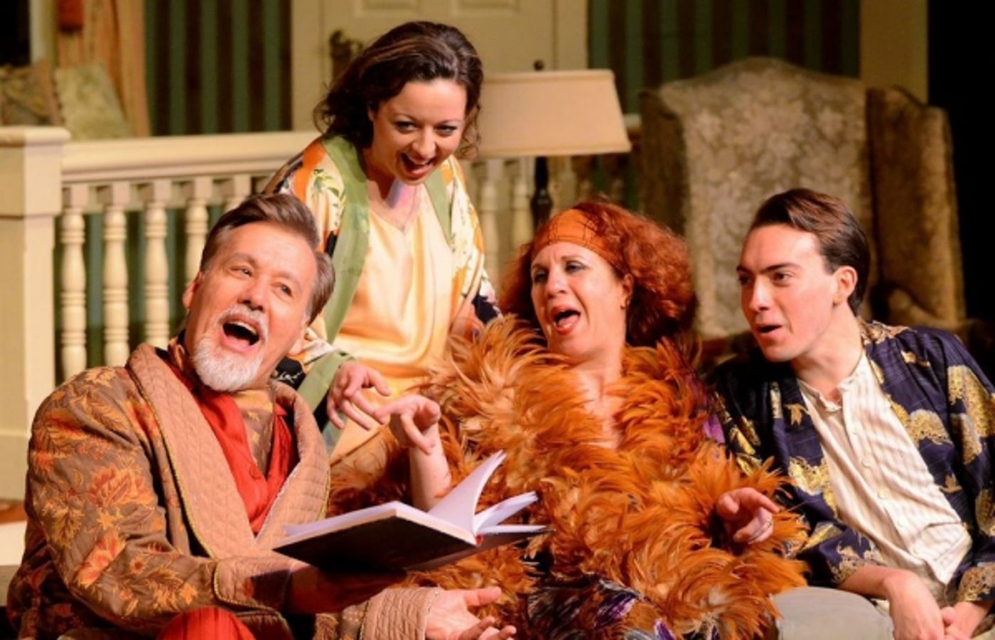 Photo Flash: First Look at 2nd Story Theatre's HAY FEVER Starring Joanne Fayan, John Michael Richardson and More Photo Flash: First Look at 2nd Story Theatre's HAY FEVER Starring Joanne Fayan, John Michael Richardson and More Image