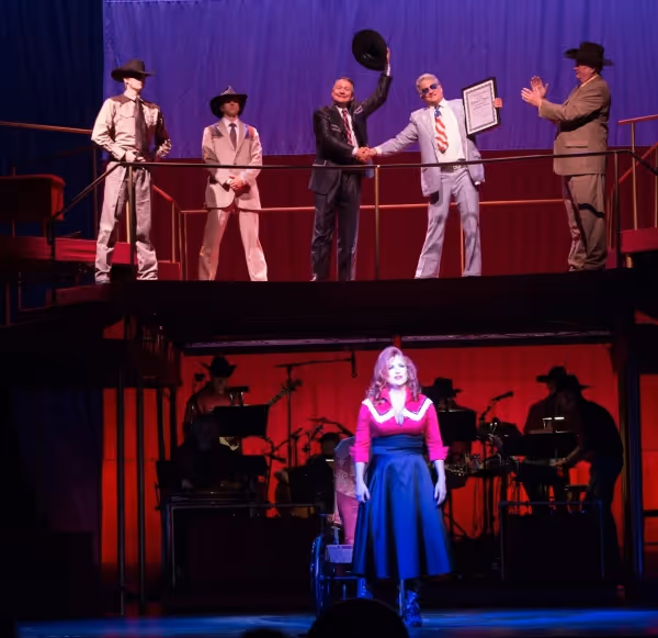 Michelle DeJean, John Holly, Michael Tapley and Paul Hope Photo