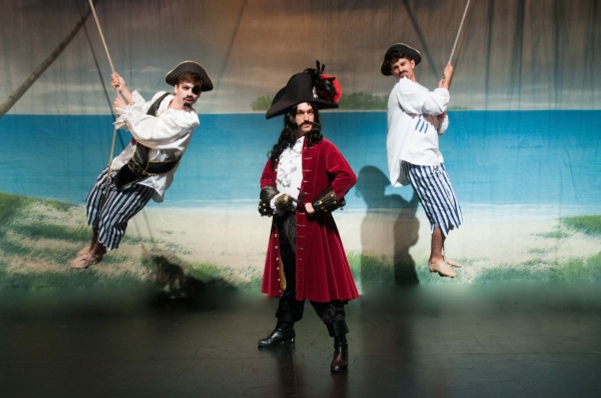 JP DubÃ'Â© as Pirate, David F.M. Vaughn as Captain Hook, Marco Ramos as Pirate at 