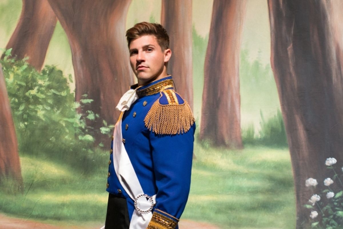 Curt Hansen as Prince Charming at 
