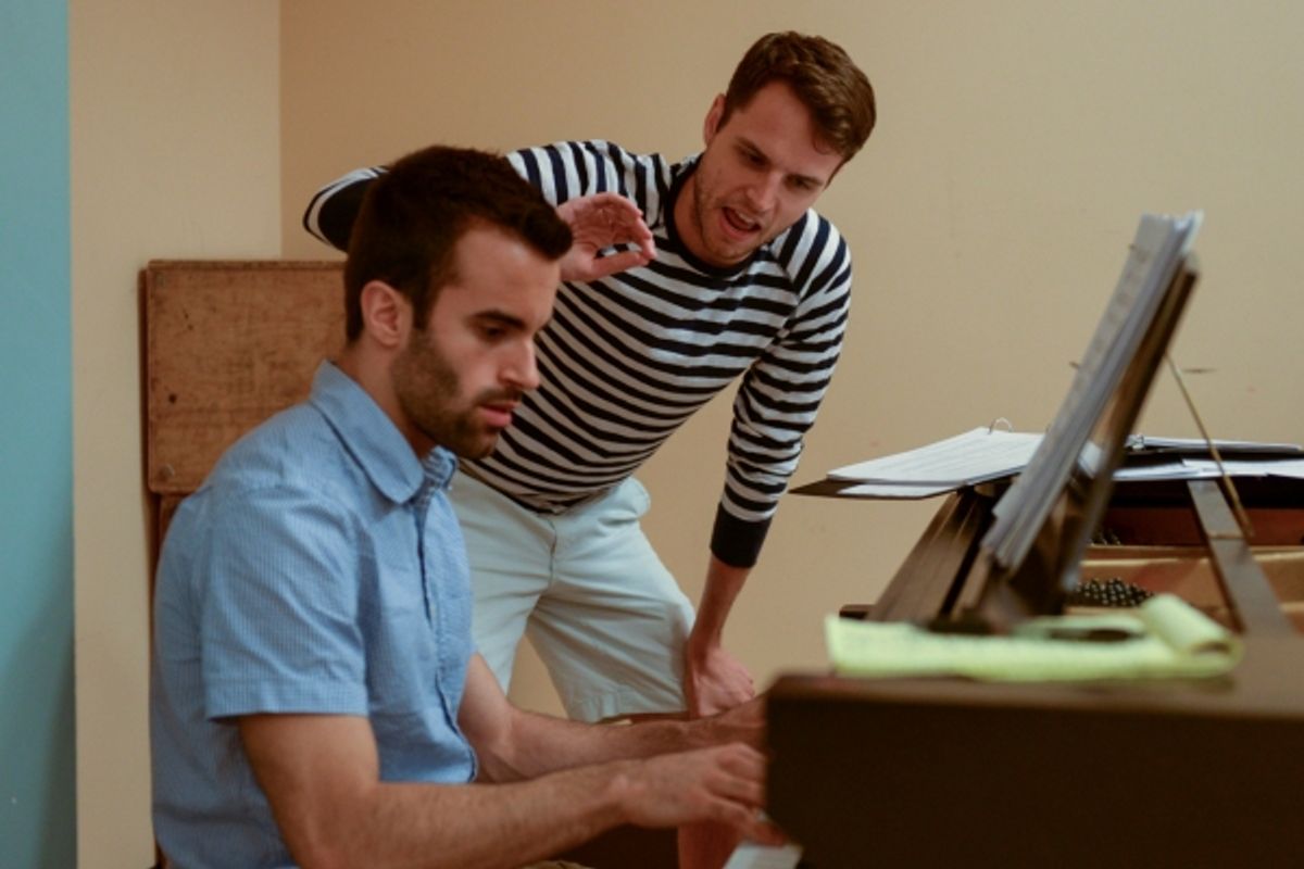 Andre Cerullo and Matt Webster at 