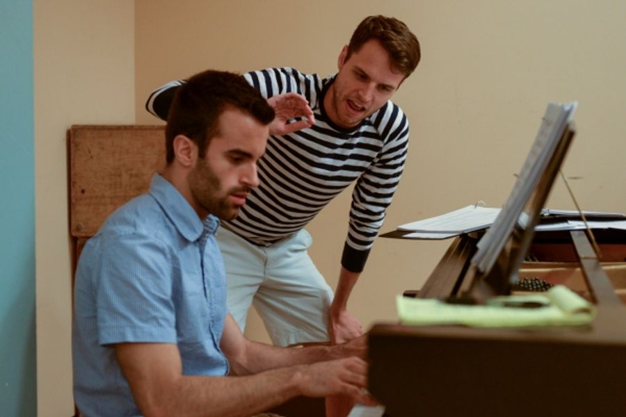 Photo Flash: In Rehearsal with NYMF's PROPAGANDA! THE MUSICAL Image
