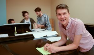 Andre Cerullo, Taylor Ferrera, Matt Webster and Nathan Brewer Photo