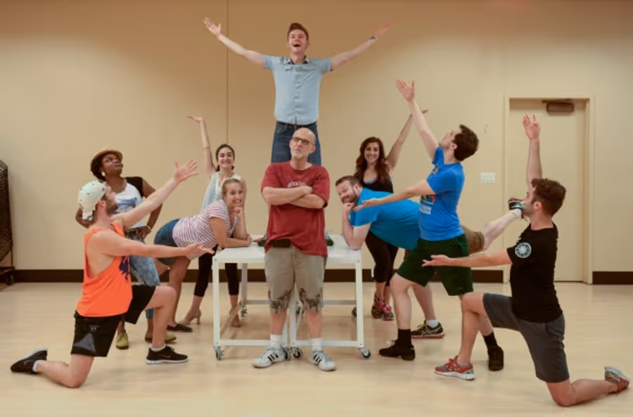 Photo Flash: In Rehearsal with NYMF's PROPAGANDA! THE MUSICAL Image