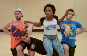 Ben Redding, Shaun Repetto, Kenita Miller and Nick Mason @ BroadwayWorld Ben Redding, Shaun Repetto, Kenita Miller and Nick Mason Photo