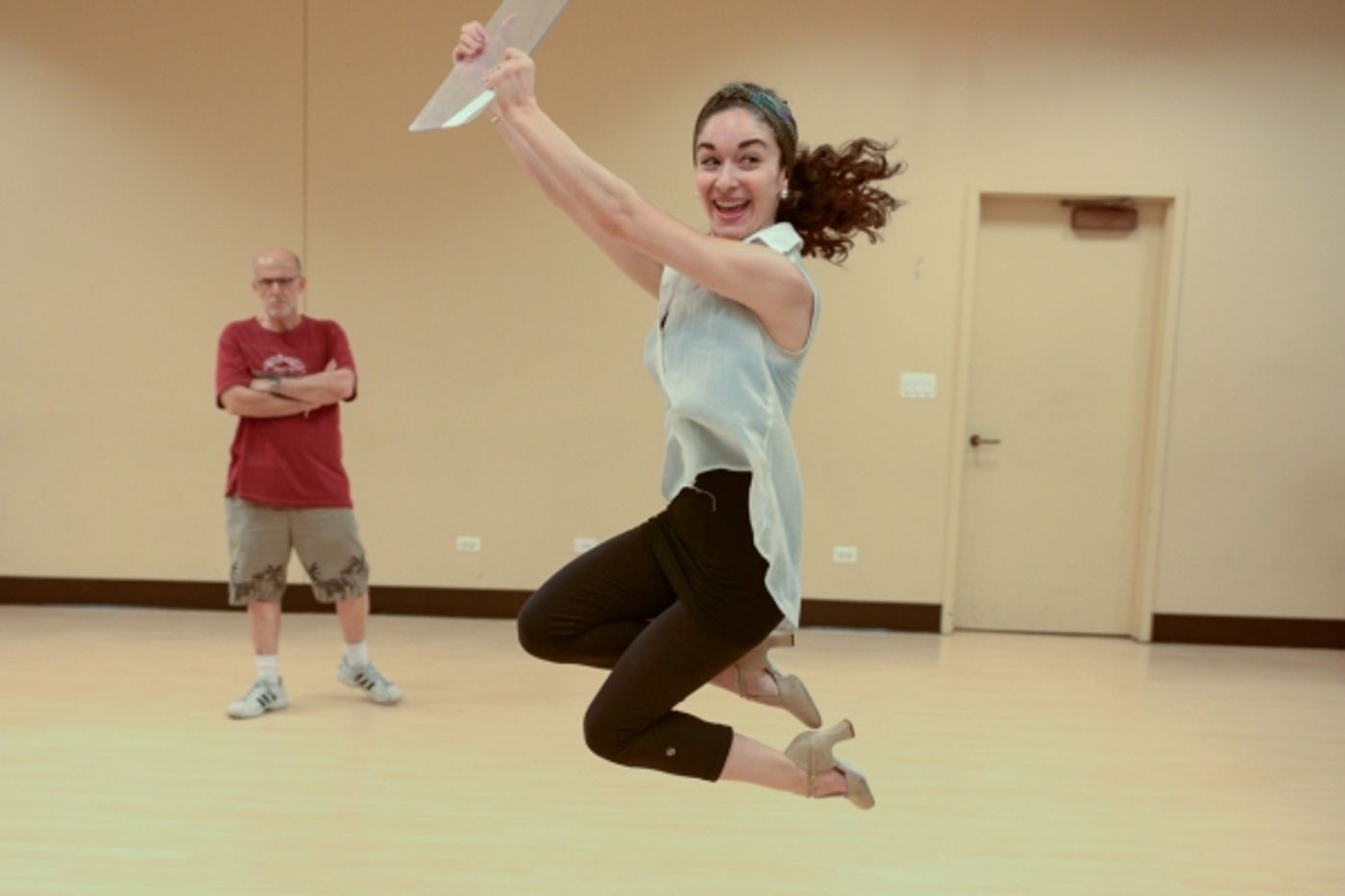 Photo Flash: In Rehearsal with NYMF's PROPAGANDA! THE MUSICAL  Image
