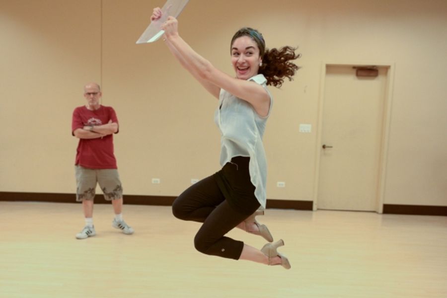 Photo Flash: In Rehearsal with NYMF's PROPAGANDA! THE MUSICAL Image