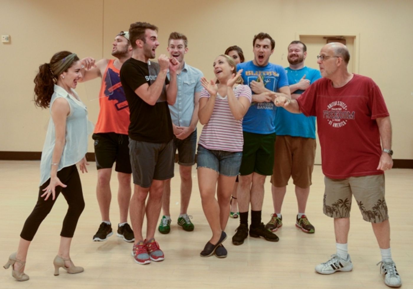 Photo Flash: In Rehearsal with NYMF's PROPAGANDA! THE MUSICAL  Image