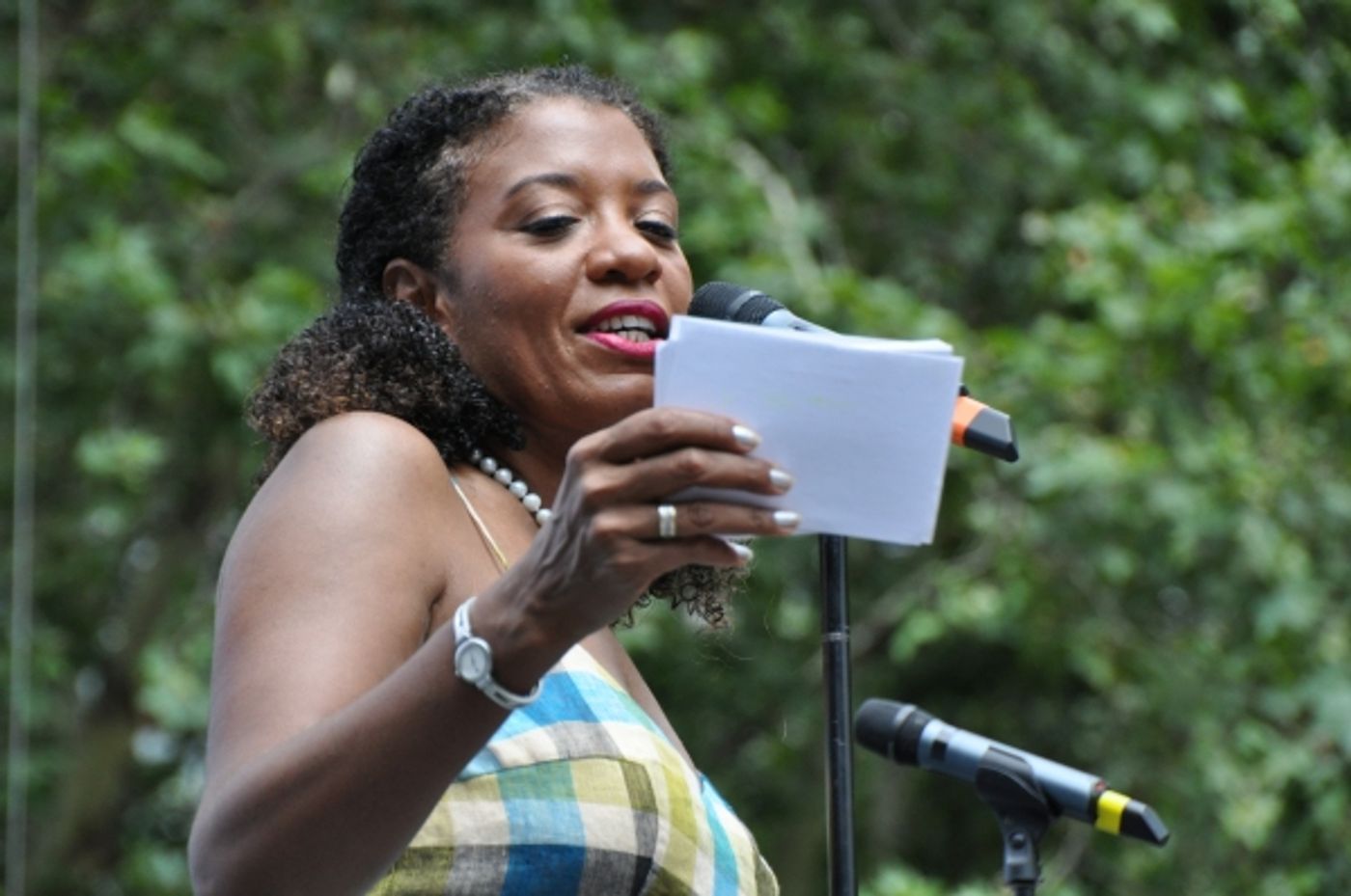 Photo Coverage: Casts of LES MISERABLES, PIPPIN & More Belt It Out at BROADWAY IN BRYANT PARK! Image