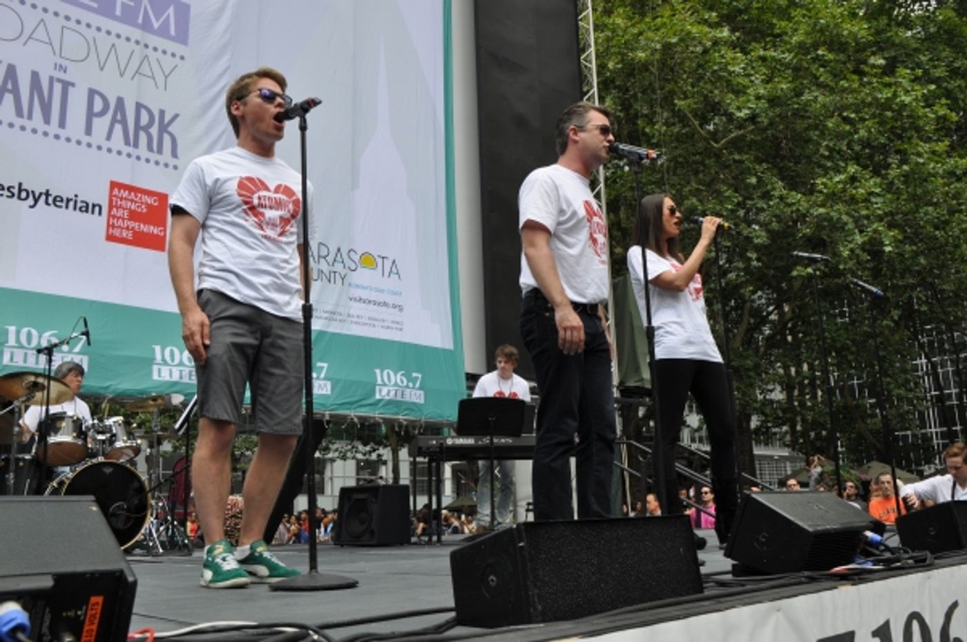 Photo Coverage: Casts of LES MISERABLES, PIPPIN & More Belt It Out at BROADWAY IN BRYANT PARK! Image