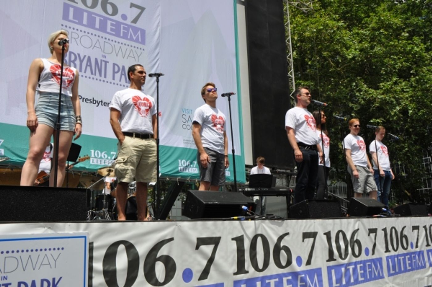 Photo Coverage: Casts of LES MISERABLES, PIPPIN & More Belt It Out at BROADWAY IN BRYANT PARK! Image