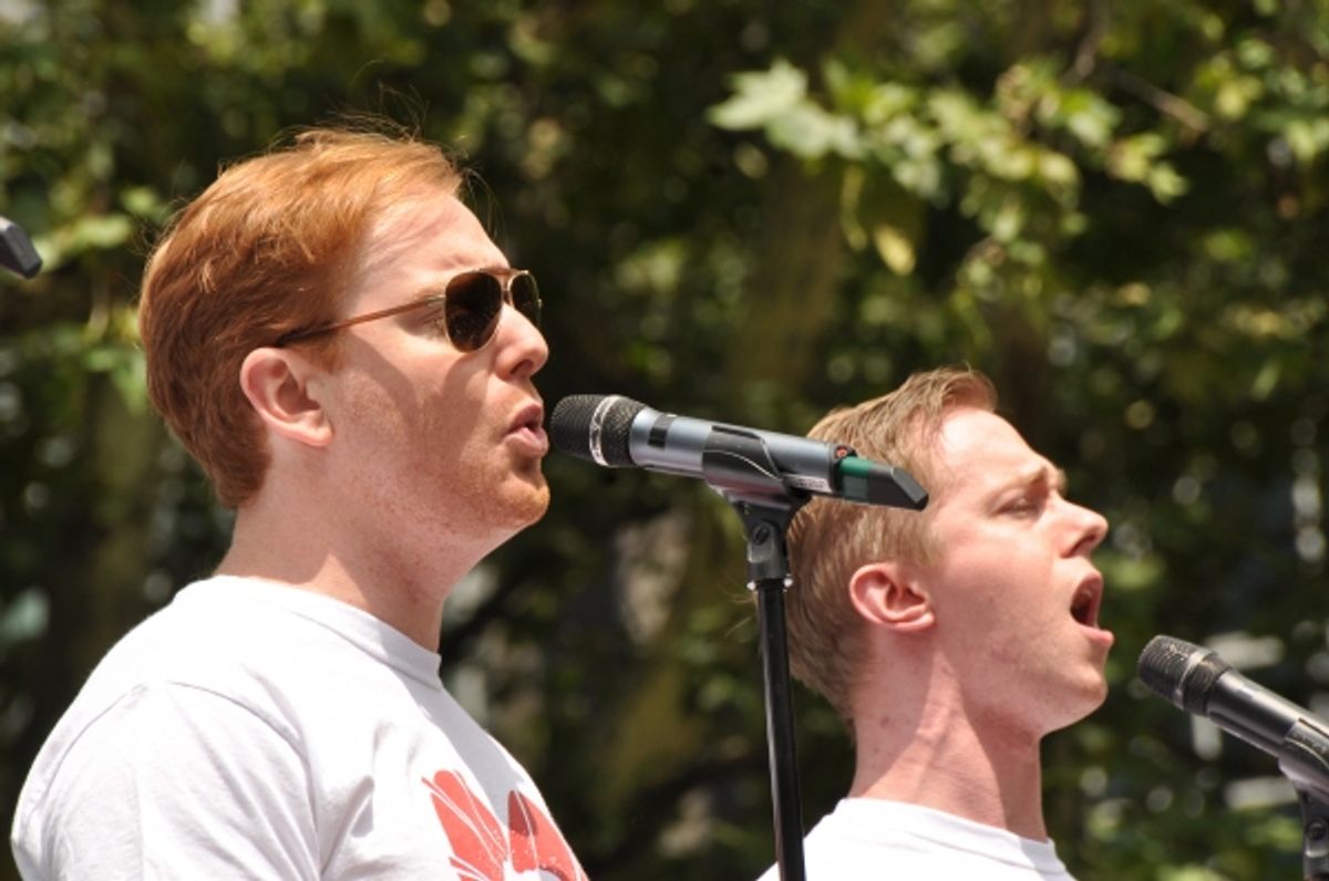 David Abeles and James David Larson at 