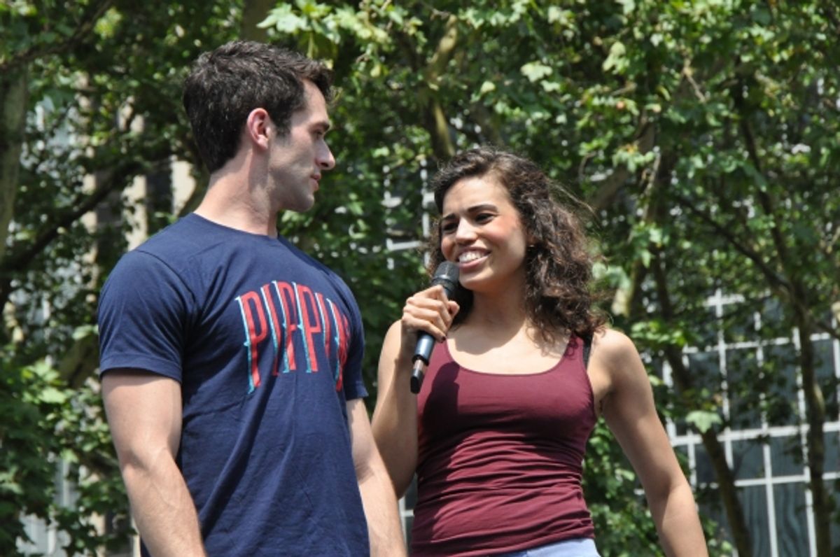 Sam Lips and Ciara Renee at 