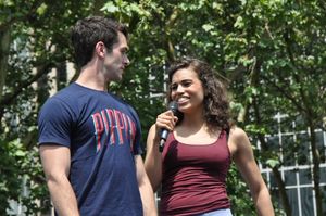 Sam Lips and Ciara Renee @ BroadwayWorld Sam Lips and Ciara Renee Photo