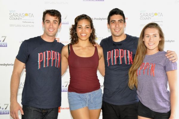 Sam Lips, Ciara Renee, Nicolas Jelmoni and Charlotte O''Sullivan Photo