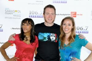 Nikki M. James, Adam Monley and Morgan James @ BroadwayWorld Nikki M. James, Adam Monley and Morgan James Photo